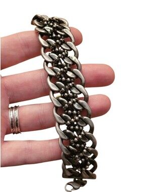 Unique Solid Braided Link Bracelet